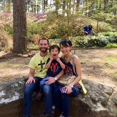 Dr. Bryan Lusk and family