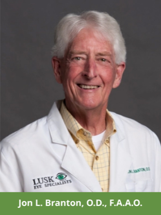 Dr. Jon Branton optometrist in Shreveport at Lusk Eye Specialists